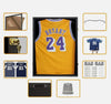 Premium Wood Jersey Display Frame Case Strong MDF Shatterproof Acrylic Glass NEW