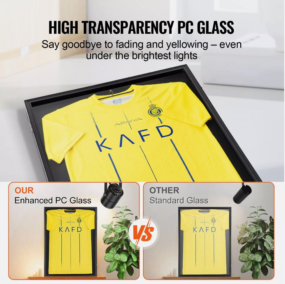 AU 590 x 790mm Lockable Jersey Display Frame Case Shadow Box NEW