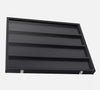 775 x 617 x 55 mm Graded Sports Card Display Wood Case With Clear UV Protection