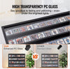 775 x 617 x 55 mm Graded Sports Card Display Wood Case With Clear UV Protection