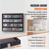 775 x 617 x 55 mm Graded Sports Card Display Wood Case With Clear UV Protection