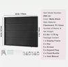 775 x 617 x 55 mm Graded Sports Card Display Wood Case With Clear UV Protection