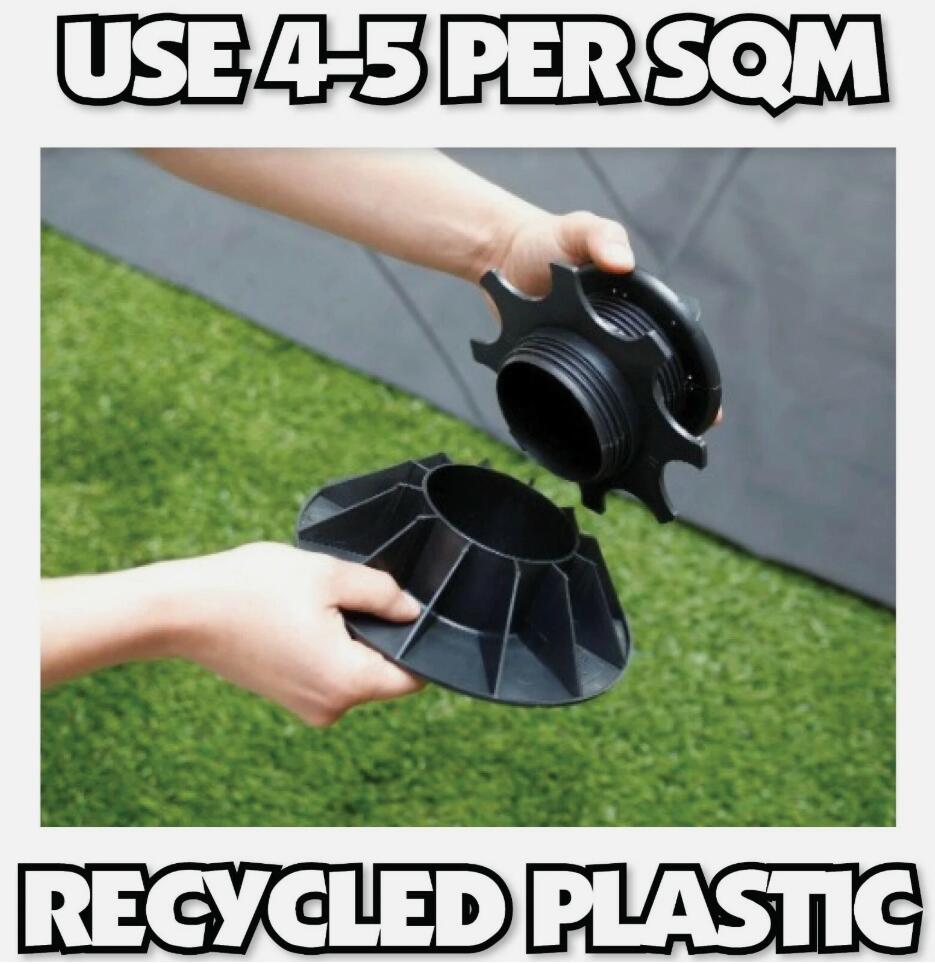 20PCS 60-140mm Platform risers Pedestal Supports Building deck on concrete AP3 Stands AU