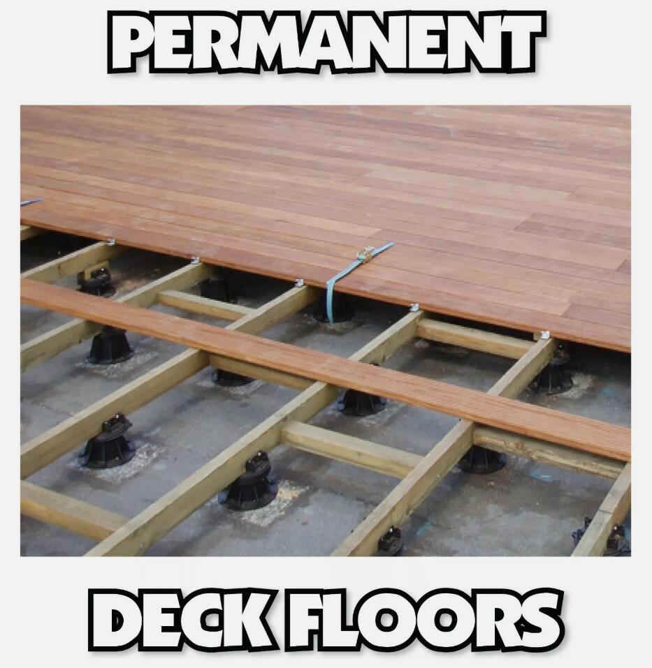 20PCS 60-140mm Platform risers Pedestal Supports Building deck on concrete AP3 Stands AU