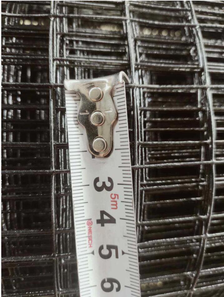 Heavy Duty 30M Roll 1.5mH Black 25x25 Welded Wire Mesh Animal Fence Fencing Dog Pen Pet