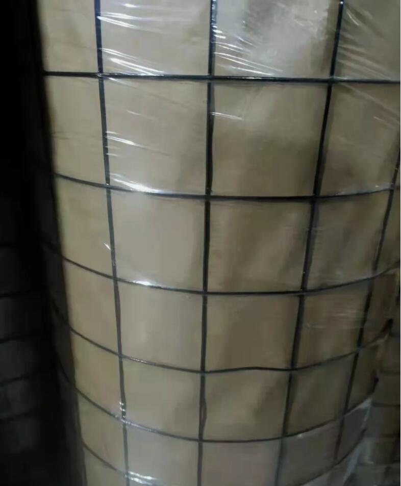 Heavy Duty 30M Roll 95cmH Black 50x50 Welded Wire Mesh Animal Fence Fencing Dog Pen Pet