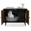 Living Room Cat Litter Box Enclosure Hidden Cat Washroom Furniture