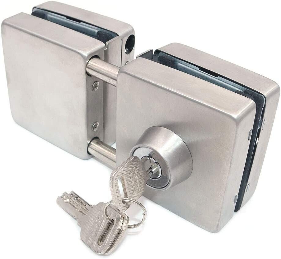 Double Glass Door Lock Hardware 10-12 mm