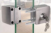 Double Glass Door Lock Hardware 10-12 mm
