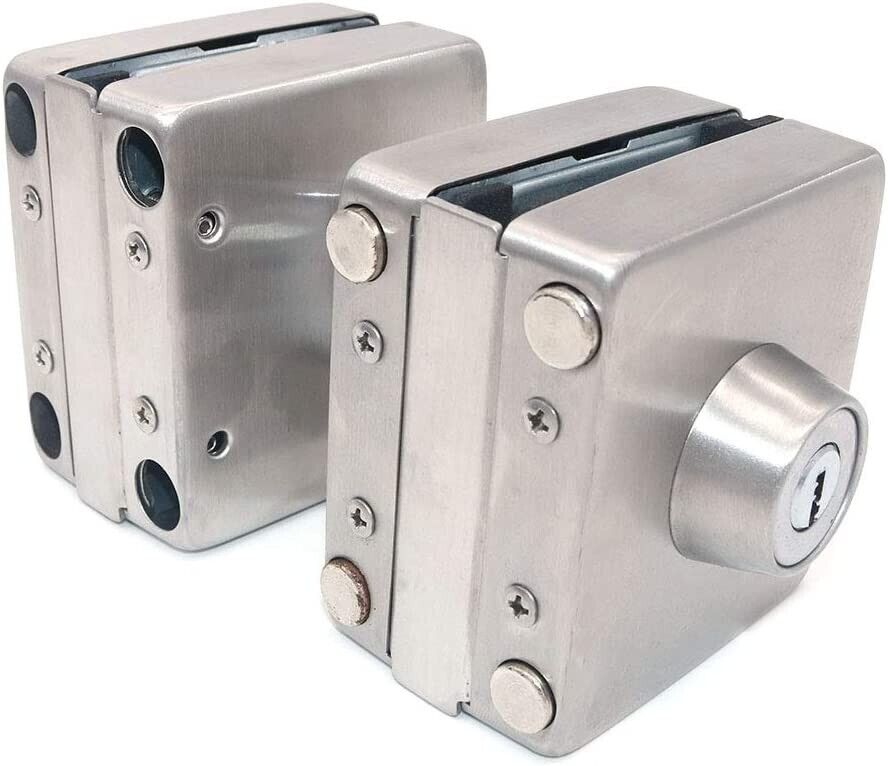 Double Glass Door Lock Hardware 10-12 mm