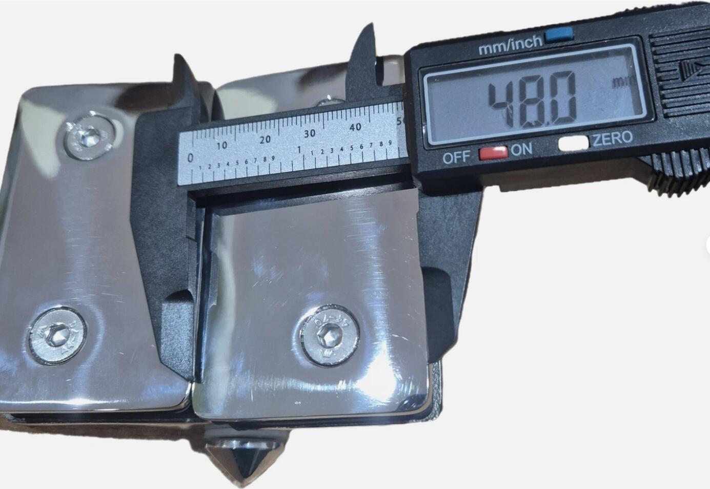 2PCS 180° Hinges Stainless Self Closing Glass to Glass Pool Fence Gate Hinge AU