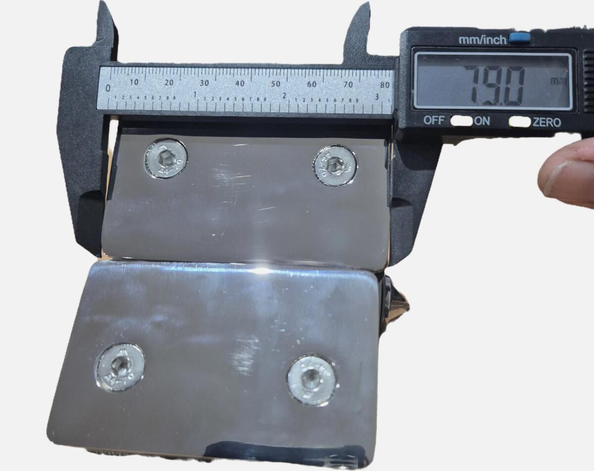 2PCS 180° Hinges Stainless Self Closing Glass to Glass Pool Fence Gate Hinge AU