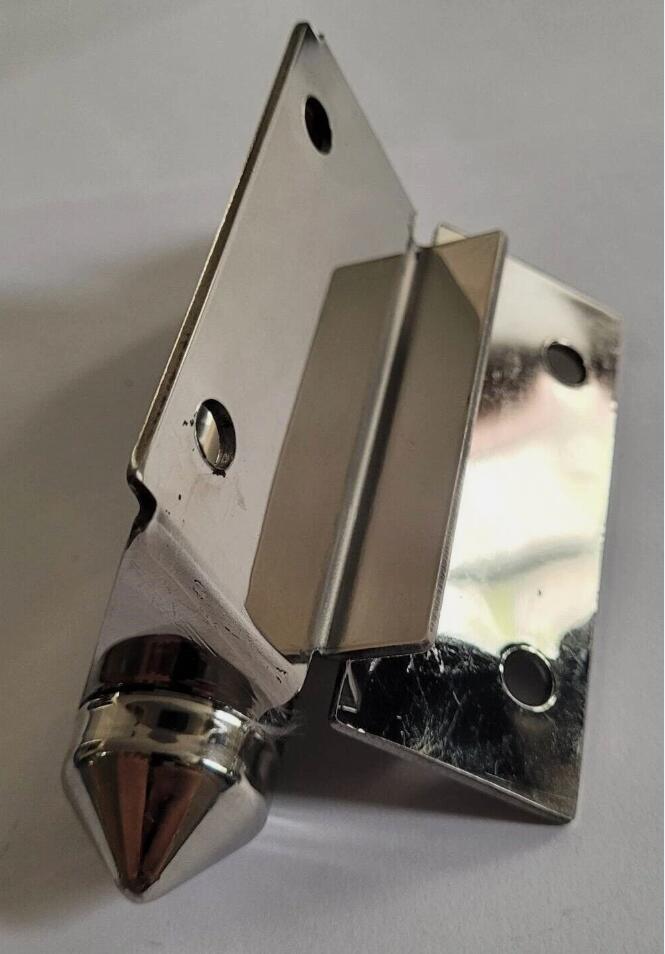 2PCS Stainless Steel Self Closing Glass Pool Fence Gate Hinge 1 pair Hinges AU