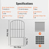10 Pack 61cm(H) x33cm(L) Garden Fence Decorative Garden Fencing Panels