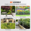 10 Pack 61cm(H) x33cm(L) Garden Fence Decorative Garden Fencing Panels