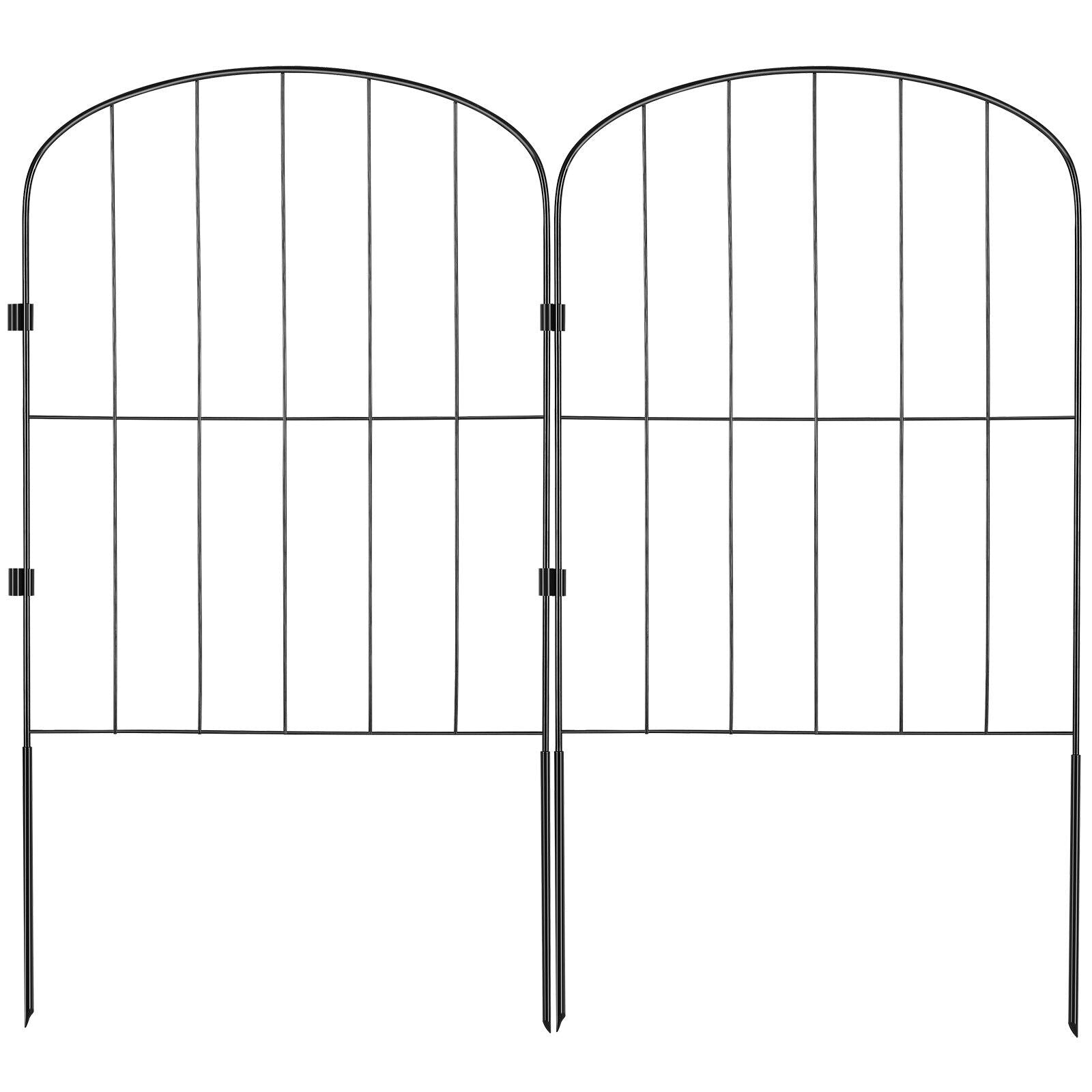 10 Pack 61cm(H) x33cm(L) Garden Fence Decorative Garden Fencing Panels