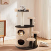 2-Tier Cat Tree Tower Multi-Level Activity Tree Scratcher Tower