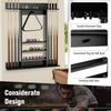 AU Wall-mounted Billiard Cue Rack Only Billiard Stick Holder Wall Pool Stick Holder