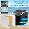 Commercial Portable Countertop Ice Maker Machine Ice Cube 12kg/24 hr Bar