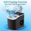 Commercial Portable Countertop Ice Maker Machine Ice Cube 12kg/24 hr Bar