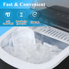 Commercial Portable Countertop Ice Maker Machine Ice Cube 12kg/24 hr Bar