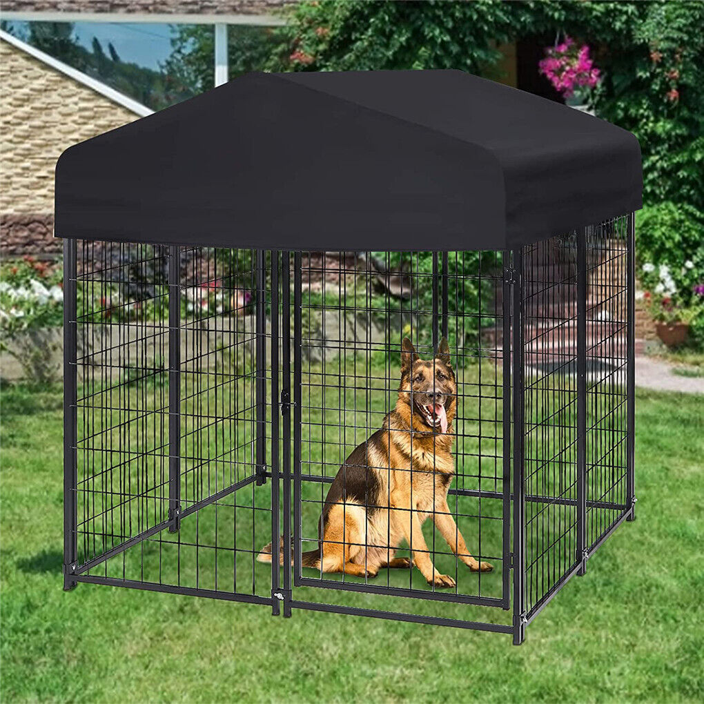 Extra Large Heavy Duty Dog Crate Cage Welded Wire Dog Kennel Pet Playpen