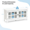 Modern Wooden TV Cabinet Entertainment Unit Stand  Storage Cabinet