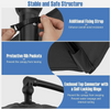 Tilt& 360° Rotation 3m Offset Hanging Umbrella outdoor- Grey
