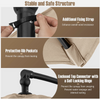 Tilt& 360° Rotation 3m Offset Hanging Umbrella outdoor- Beige