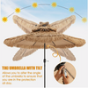 2.7M Hula Thatched Tiki Umbrella Patio Hawaiian Style Tilt