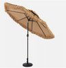 2.7M Hula Thatched Tiki Umbrella Patio Hawaiian Style Tilt