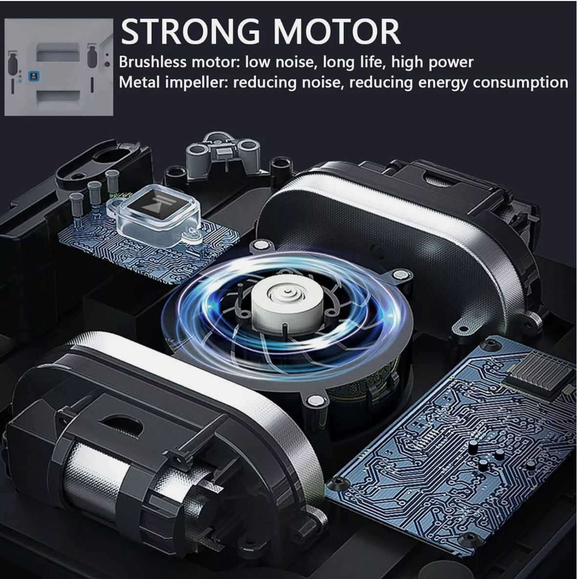 3000Pa Remote Control Window Cleaning Robot Dual Water Spray Home Window Cleaner