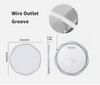 60cm Anti-fog LED Bathroom Mirror Circle Backlit HD Vanity Mirror Shatterproof