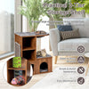 Stable Cat Climbing Tree Tower Scratching Sisal Mat Condo House