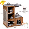 Stable Cat Climbing Tree Tower Scratching Sisal Mat Condo House