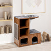 Stable Cat Climbing Tree Tower Scratching Sisal Mat Condo House