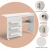 PREMIUM Folding Sewing Craft Table Shelves Storage Cabinet With Wheels