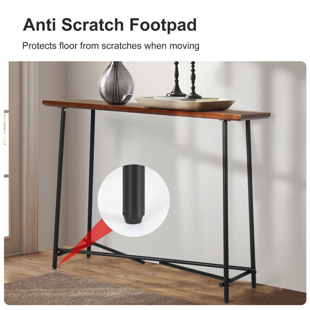Rustic Wooden Foyer Accent Entryway Table Console Entry Sofa Table