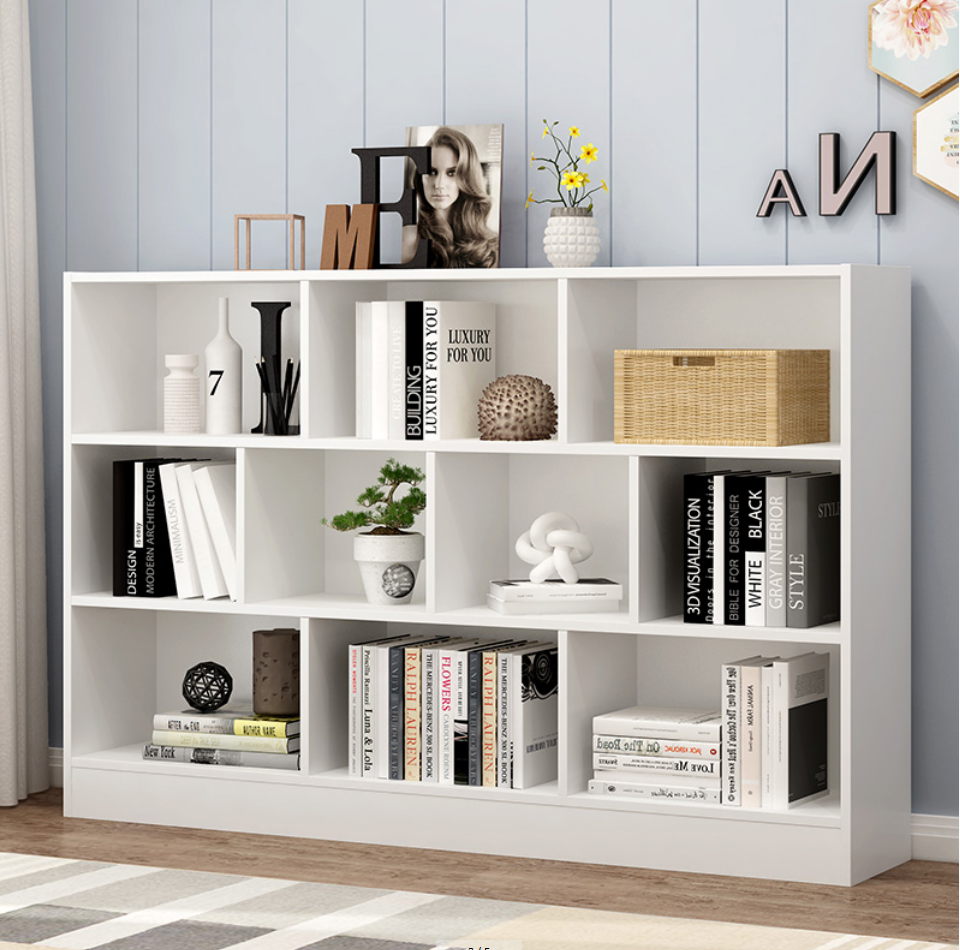 140CM Wide Bookshelf Bookcase Book Shelf Display Shelves