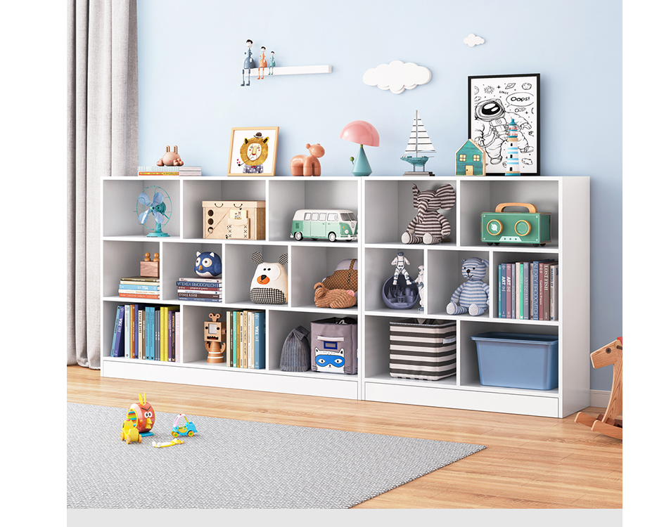 140CM Wide Bookshelf Bookcase Book Shelf Display Shelves