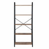 5 Tier Industrial Ladder Bookcases Display Rack