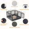 Heavy Duty Dog Playpen Pet Puppy Cage Exercise Camping Fence Wire Mesh