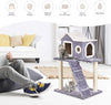 Cat Condo Tower Multi-Level Cat Tree Scratching Posts and Ladder Toy