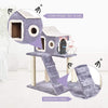 Cat Condo Tower Multi-Level Cat Tree Scratching Posts and Ladder Toy
