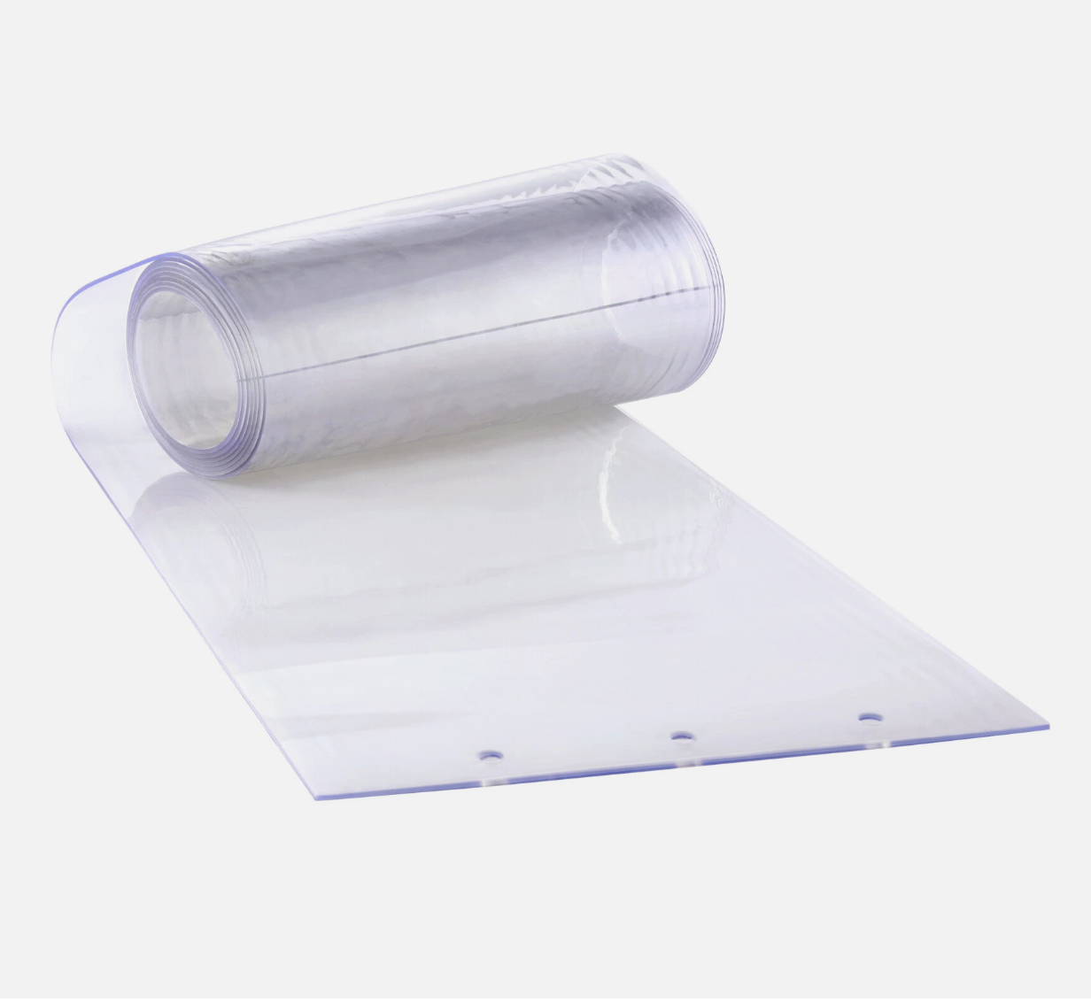 152.4x213.4 cm Strip Curtain PVC Door Curtain Cooler Freezer Clear Plastic