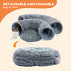 Premium Cat Tunnel Tube Rabbit Toys Foldable Exercise Pet Kitten Tunnel Toys