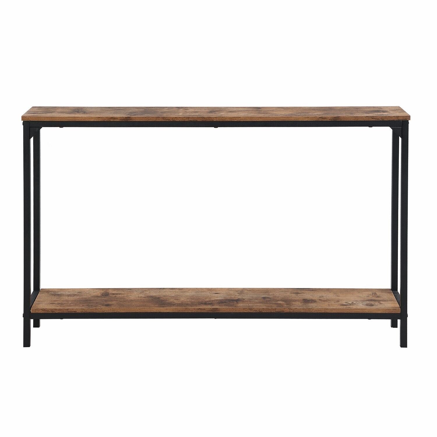 Rustic Industrial Narrow Console Table Entryway Table