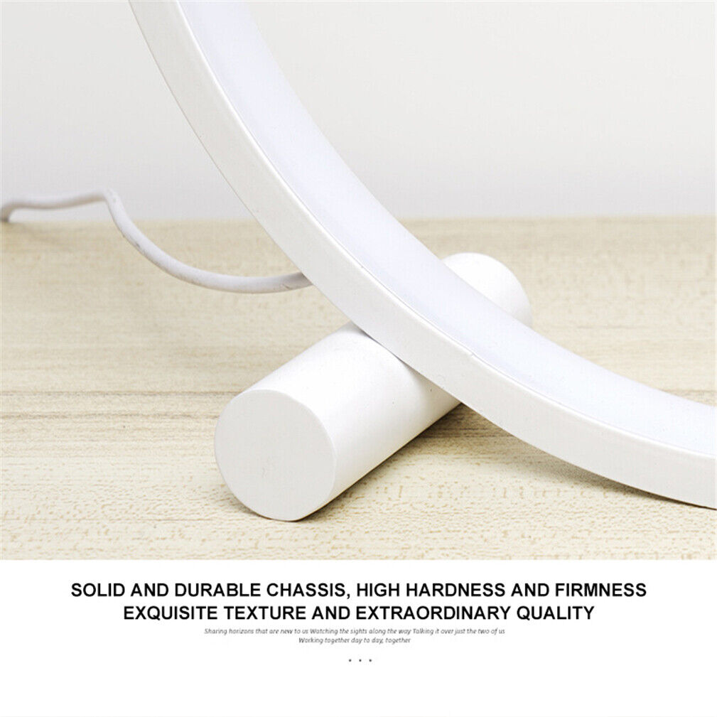 25CM LED Desk Lamp Tabletop Circel Lamp Light Reading Light – Smart Home