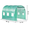 3x2x2M Walk in Greenhouse Green House Tunnel Garden Shed Plant Storage