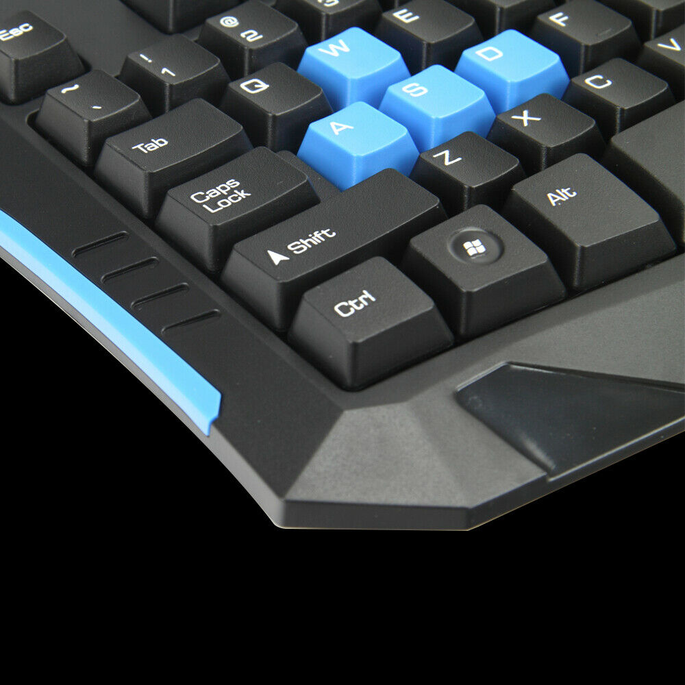 Wireless Gaming Keyboard and Mouse Set for PC Laptop with NANO receiver